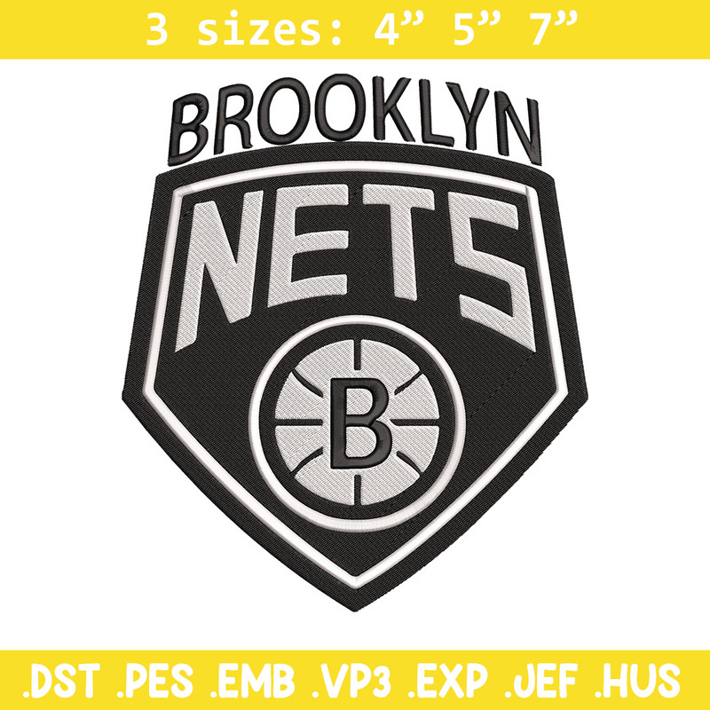 Brooklyn Nets logo embroidery design, NBA embroidery,Sport embroidery, Logo sport embroidery, Embroidery design.jpg