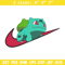 Bulbasaur x nike Embroidery Design, Pokemon Embroidery, Embroidery File, Nike Embroidery, Anime shirt, Digital download.jpg