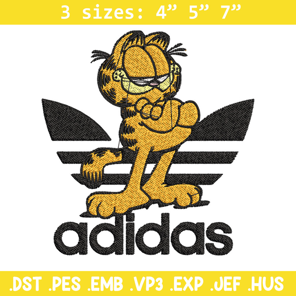Cartoon cat adidas Embroidery Design, Adidas Embroidery, Brand Embroidery, Embroidery File,Logo shirt,Digital download.jpg