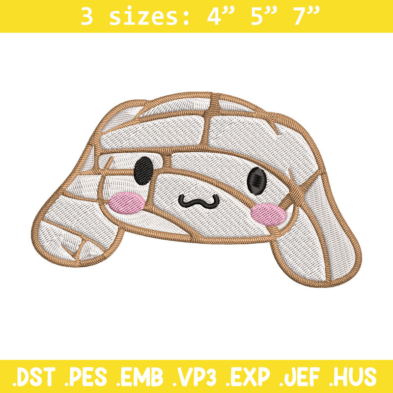 Cinnamoroll Mummy Embroidery Design, Cinnamoroll cartoon Embroidery, Embroidery File, Cartoon shirt, Digital download..jpg