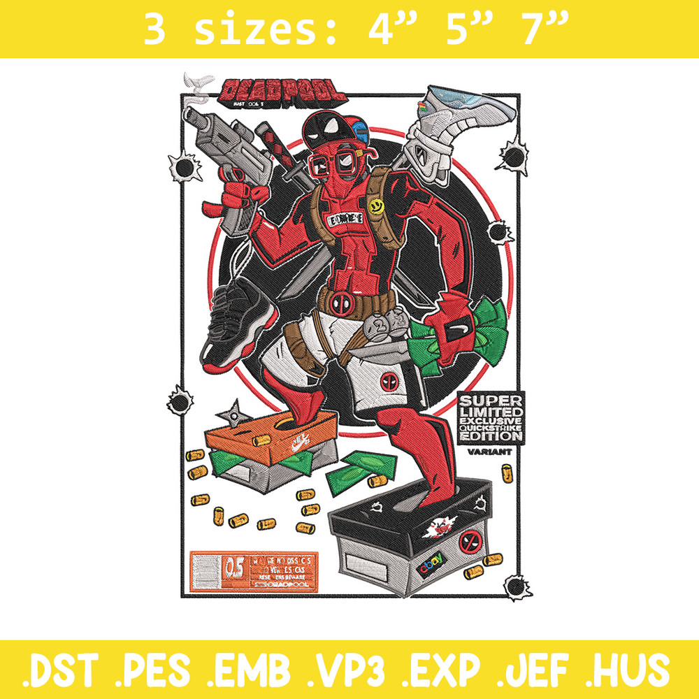Deadpool poster Embroidery Design, Deadpool Embroidery, Embroidery File, Anime Embroidery, Anime shirt, Digital download..jpg
