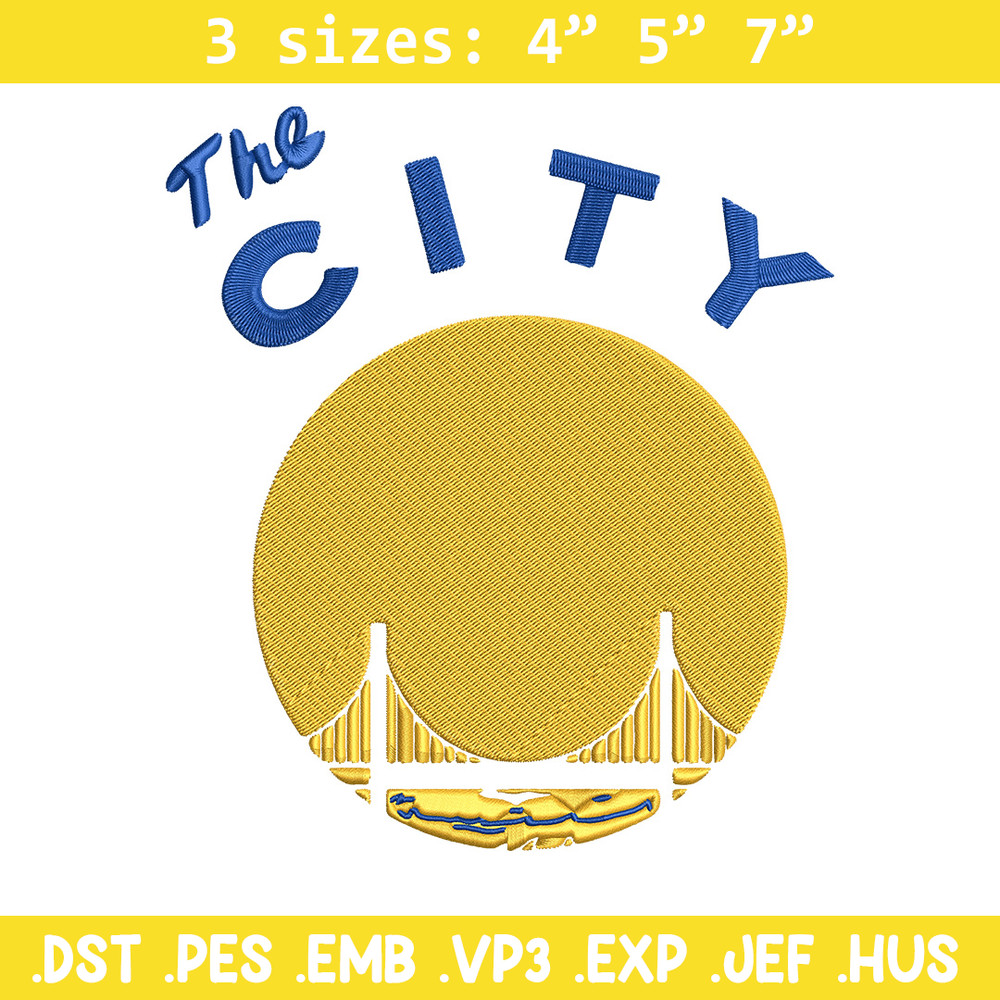 Golden State Warriors logo embroidery design, NBA embroidery, Sport embroidery,Embroidery design,Logo sport embroidery.jpg