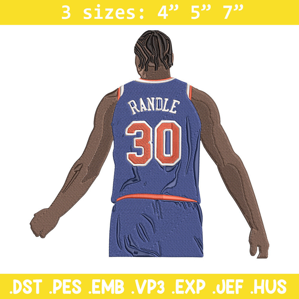 Julius Randle embroidery design, NBA embroidery,Sport embroidery, Logo sport embroidery,Embroidery design..jpg