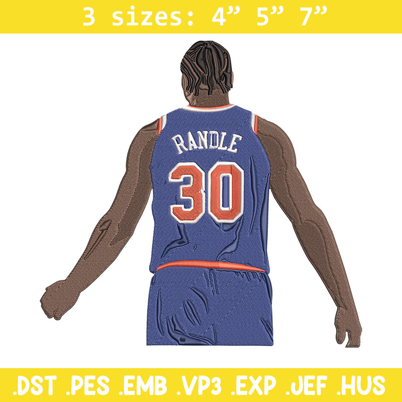 Julius Randle embroidery design, NBA embroidery,Sport embroidery, Logo sport embroidery,Embroidery design..jpg