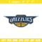 Memphis Grizzlies logo embroidery design, NBA embroidery,Sport embroidery, Embroidery design,Logo sport embroidery.jpg