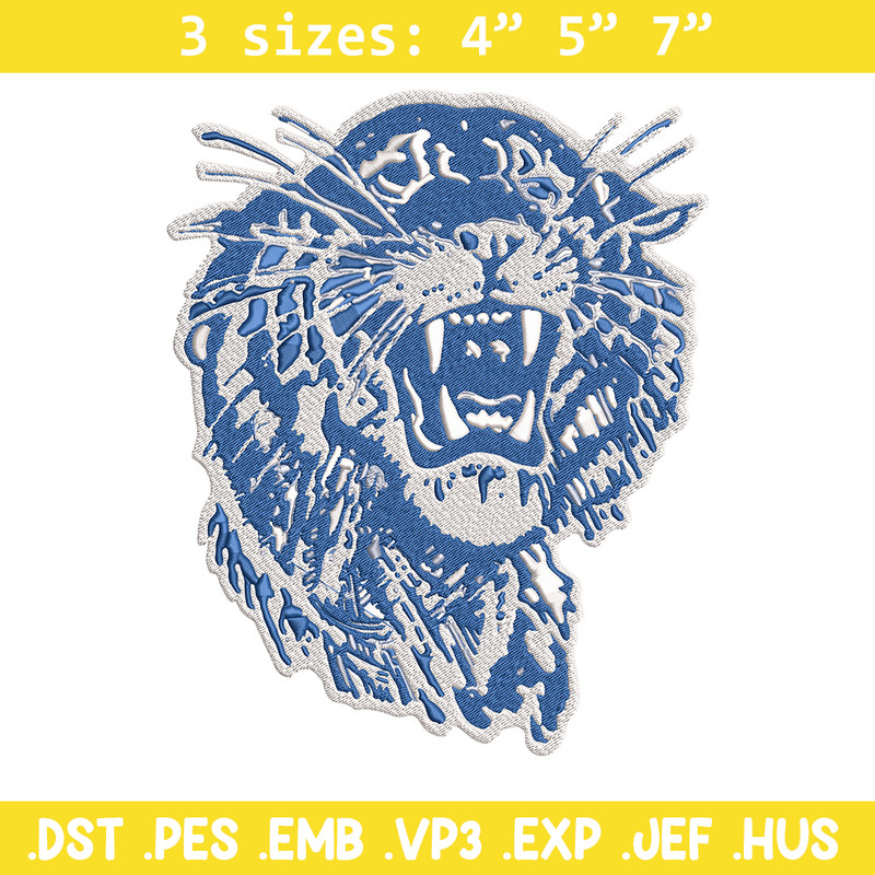 Memphis Tigers logo embroidery design, Logo embroidery, Sport embroidery, logo sport embroidery, Embroidery design.jpg