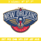 Orleans Pelicans logo embroidery design,NBA embroidery, Sport embroidery, Embroidery design, Logo sport embroidery..jpg