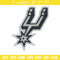San Antonio Spurs logo embroidery design, NBA embroidery, Sport embroidery, Embroidery design, Logo sport embroidery.jpg