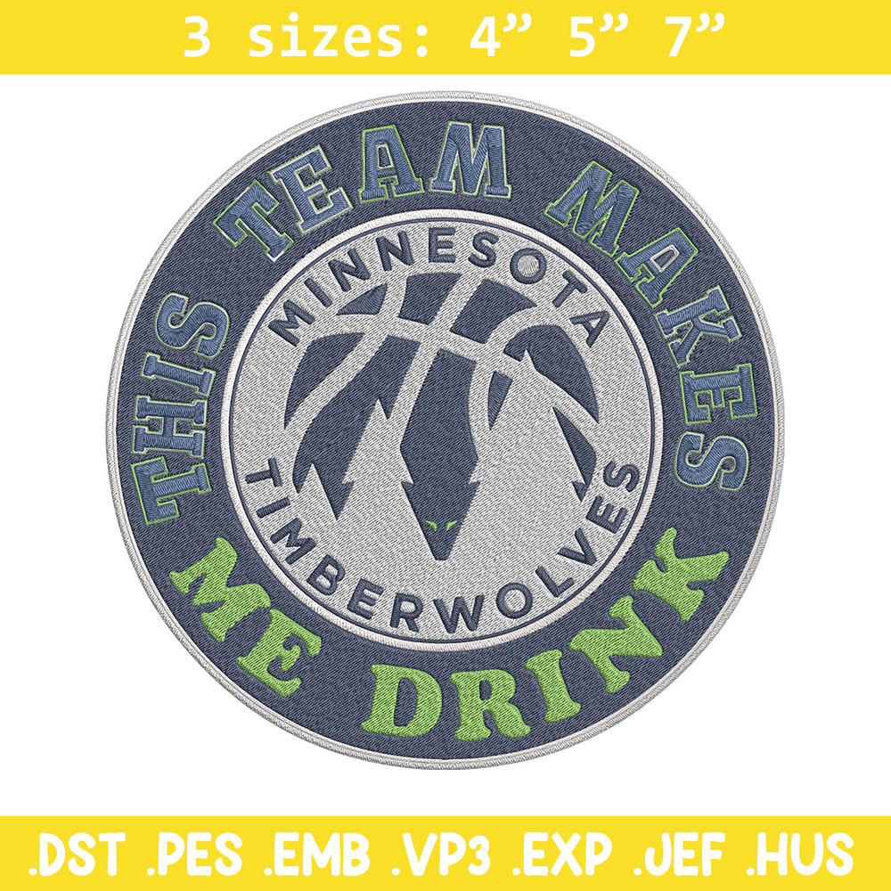 Timberwolves basketball embroidery design, NBA embroidery, Sport embroidery, Embroidery design, Logo sport embroidery..jpg