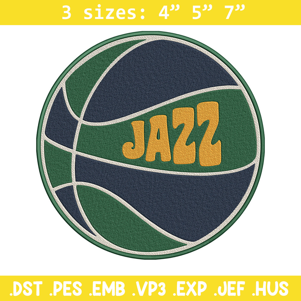 Utah Jazz logo embroidery design, NBA embroidery, Sport embroidery,Embroidery design,Logo sport embroidery..jpg