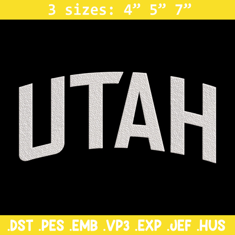 Utah Jazz logo embroidery design, NBA embroidery,Sport embroidery, Embroidery design, Logo sport embroidery.jpg