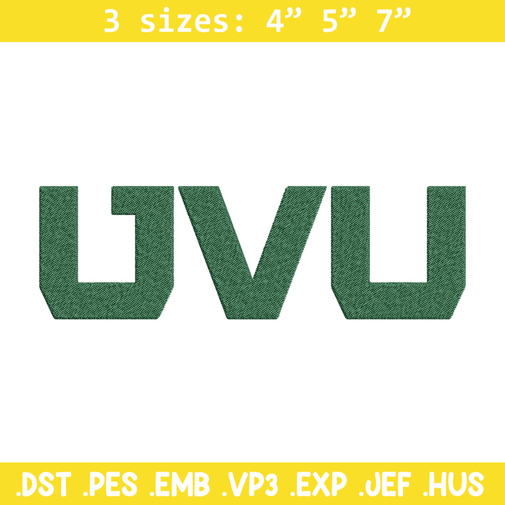 Utah valley logo embroidery design, Basketball embroidery, Sport embroidery, logo sport embroidery, Embroidery design.jpg