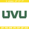 Utah valley logo embroidery design, Basketball embroidery, Sport embroidery, logo sport embroidery, Embroidery design.jpg