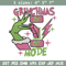 Grinchmas mode embroidery design, Grinch embroidery, Chrismas design, Embroidery shirt, Embroidery file,Digital download.jpg