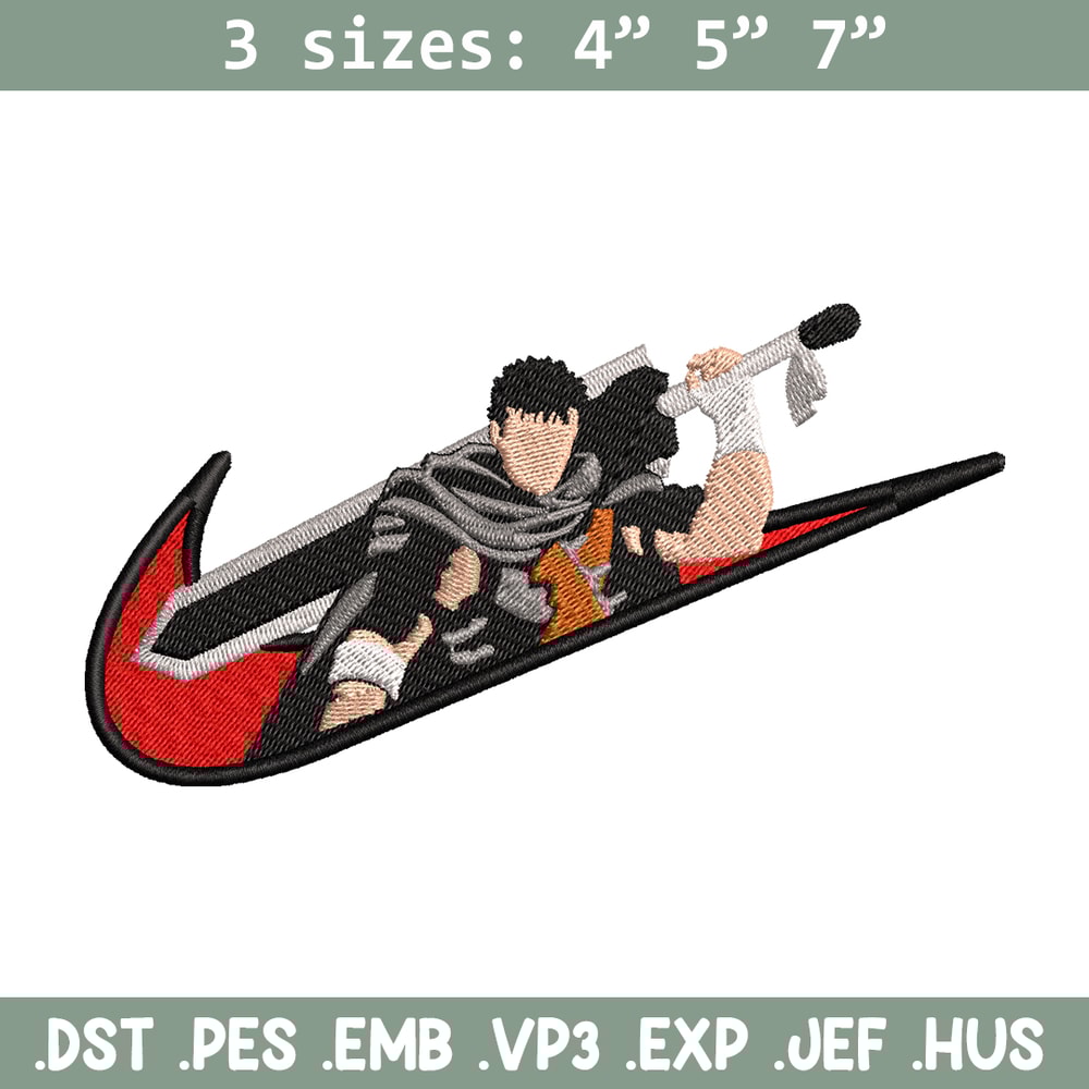 Guts Nike embroidery design, Nike Berserk embroidery, Nike design, anime design, anime shirt, Digital download.jpg