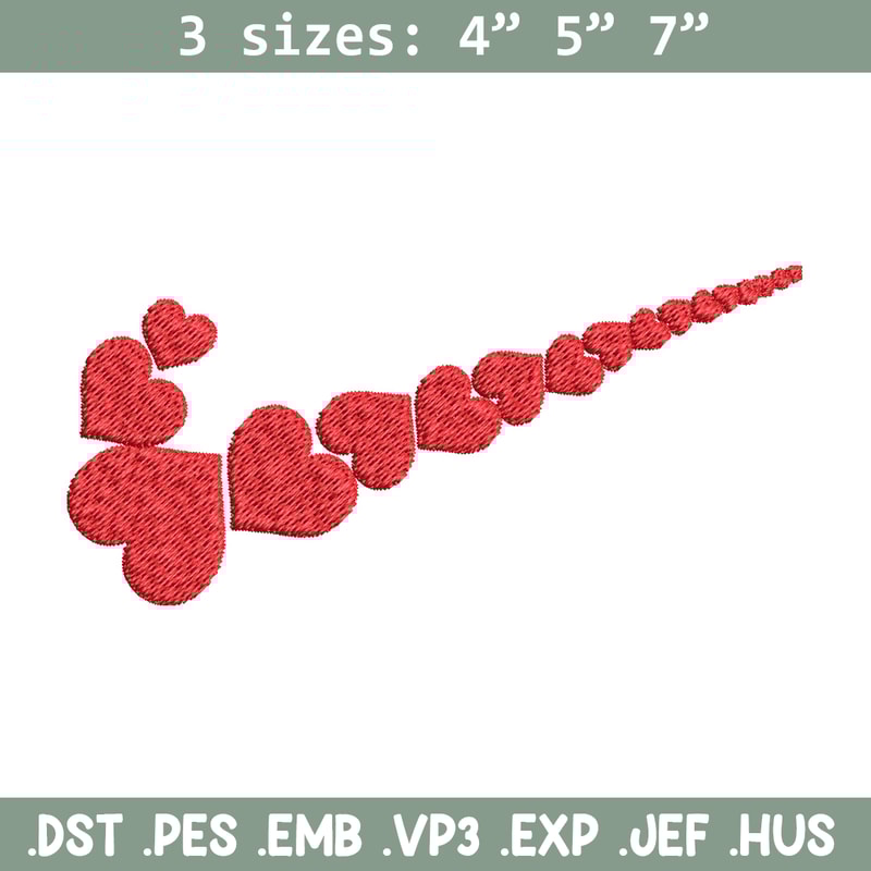 Heart nike logo Embroidery Design, Nike Embroidery, Brand Embroidery, Embroidery File, Logo shirt, Digital download.jpg