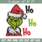 Ho Ho Ho The Grinch Embroidery design, Grinch Embroidery, logo design, Embroidery File, logo shirt, Instant download.jpg