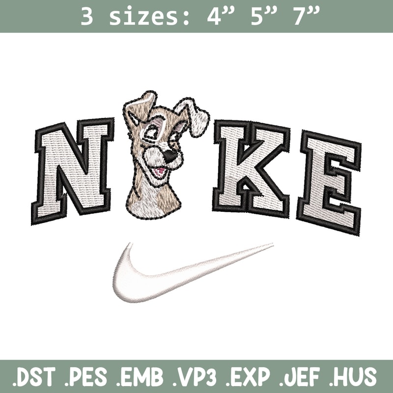 Nike white dog embroidery design, Dog embroidery, Nike design, Embroidery shirt, Embroidery file, Digital download.jpg