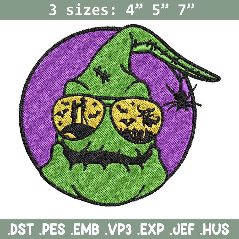 Oogie Boogie Man Embroidery design, Oogie Boogie Embroidery, halloween design, Embroidery File, Digital download..jpg