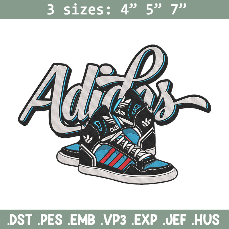 Adidas logo Embroidery Design, Rugrats Embroidery, Embroidery File, Anime Embroidery, Adidas shirt, Digital download.jpg