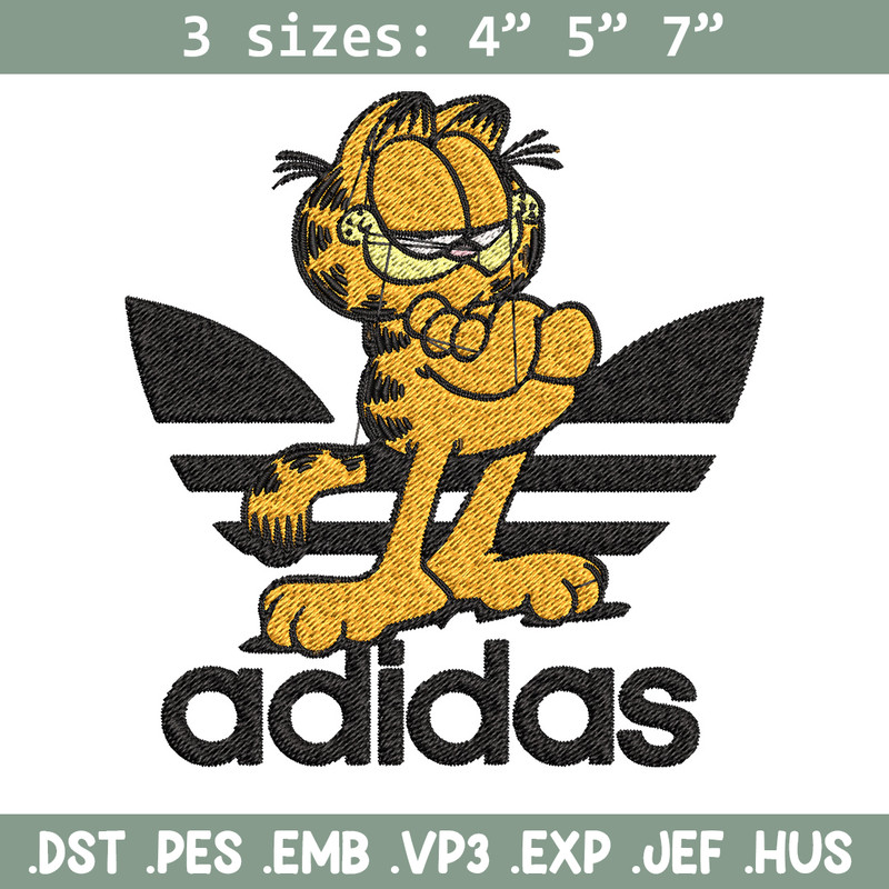 Cartoon cat adidas Embroidery Design, Adidas Embroidery, Brand Embroidery, Embroidery File,Logo shirt,Digital download.jpg