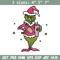 Chrismas grinch Embroidery Design, Grinch Embroidery, Embroidery File, Brand Embroidery, Logo shirt, Digital download.jpg