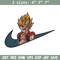 Gogeta x nike Embroidery Design, Dragonball Embroidery, Embroidery File, Nike Embroidery, Anime shirt, Digital download.jpg