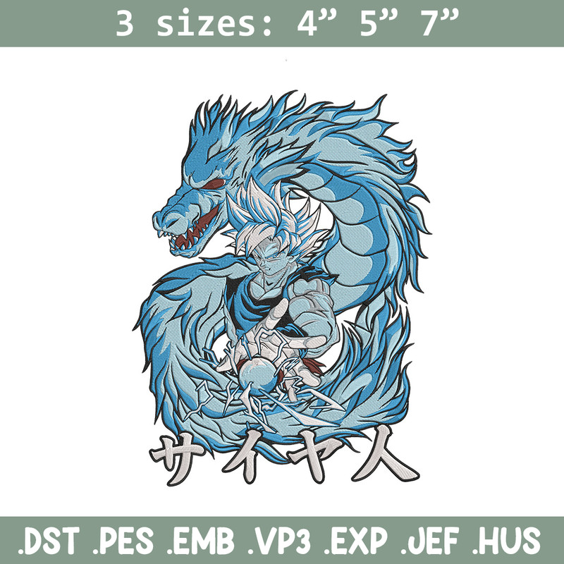 Goku Mui Embroidery Design, Dragonball Embroidery, Embroidery File, Anime Embroidery, Anime shirt, Digital download..jpg