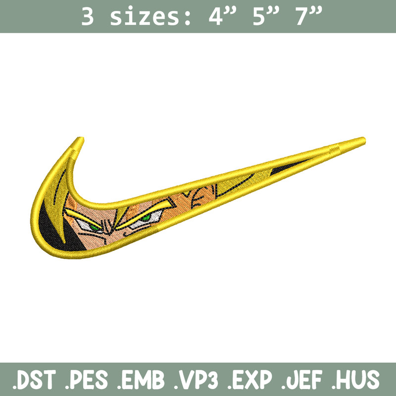 Goku ss eyes Nike embroidery design, Dragon Ball embroidery, nike design, anime design, anime shirt, Digital download.jpg