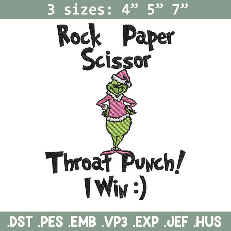 Grinch Embroidery Design, Grinch Embroidery, Embroidery File, Chrismas Embroidery, Anime shirt, Digital download.jpg