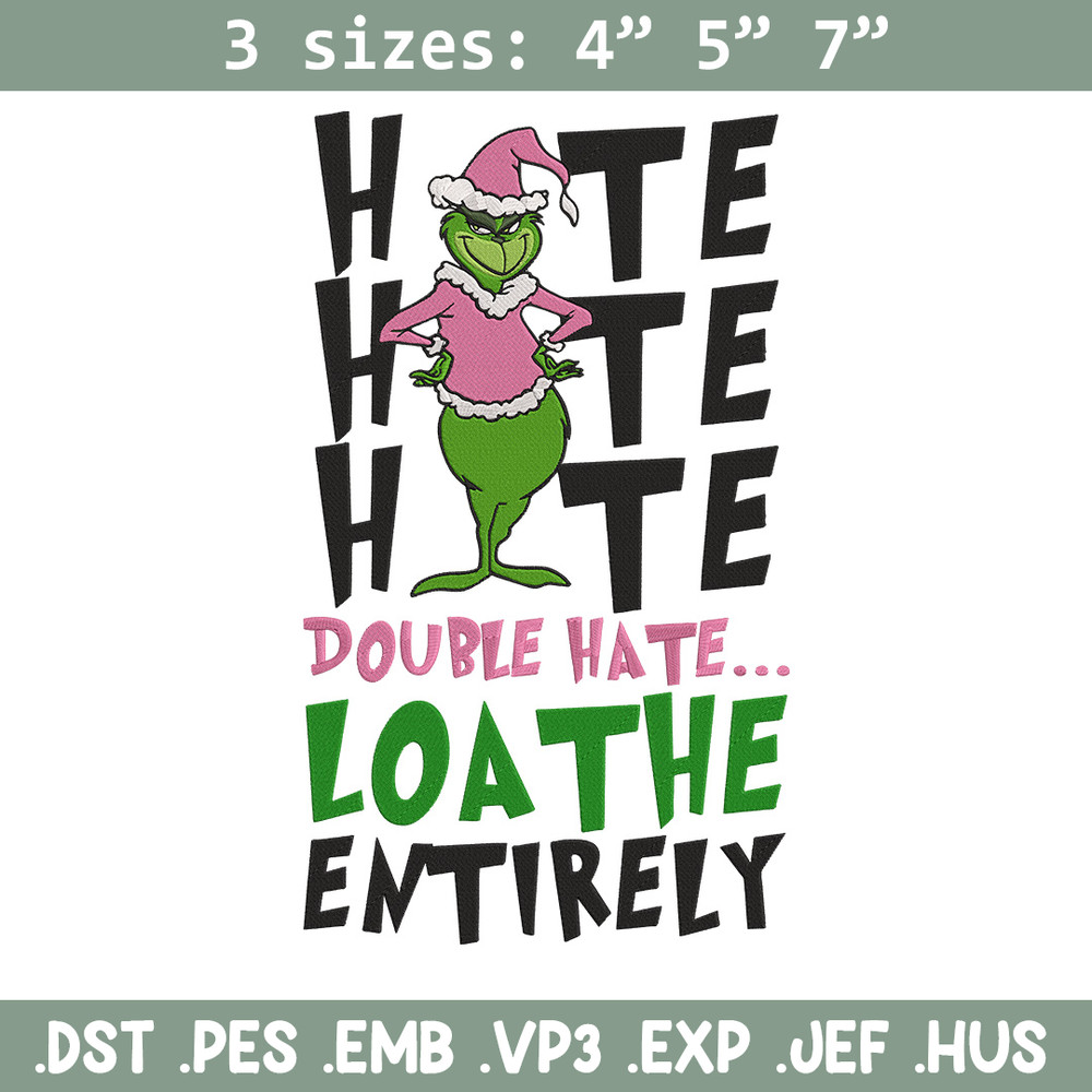 Grinchmas Embroidery Design, Grinch Embroidery, Embroidery File, Chrismas Embroidery, Anime shirt,Digital download..jpg