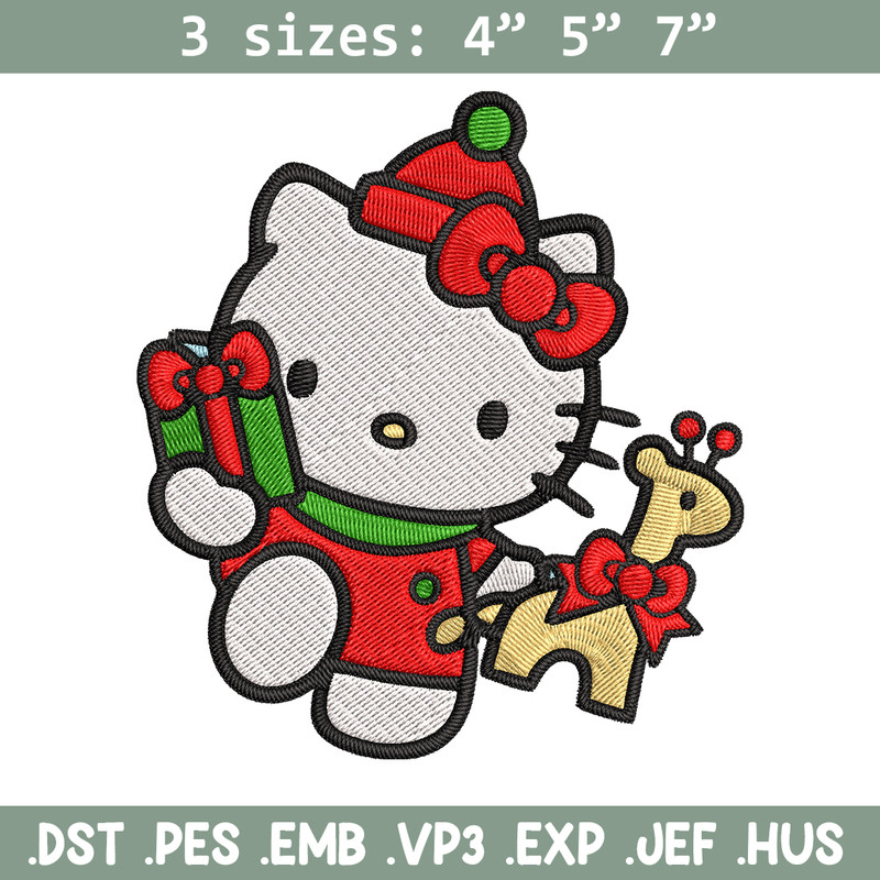 Hello kitty chrismas Embroidery Design,Kitty Embroidery,Embroidery File,Chrismas Embroidery,Anime shirt,Digital download.jpg