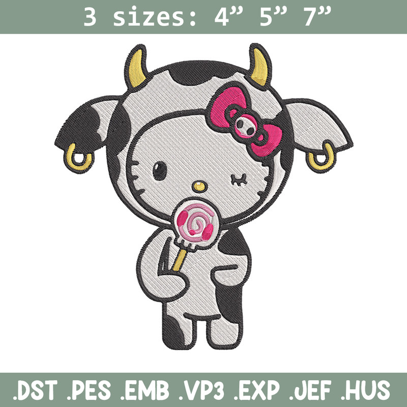 Hello kitty cow Embroidery Design, Hello kitty Embroidery, Embroidery File,Anime Embroidery,Anime shirt,Digital download.jpg