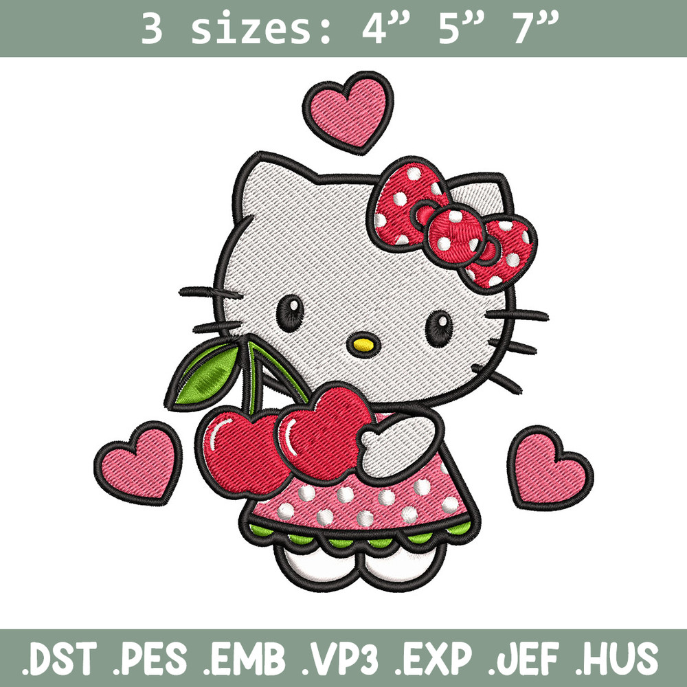 Hello kitty Embroidery Design, Haello kitty cartoon Embroidery, Embroidery File, Cartoon shirt, Digital download..jpg