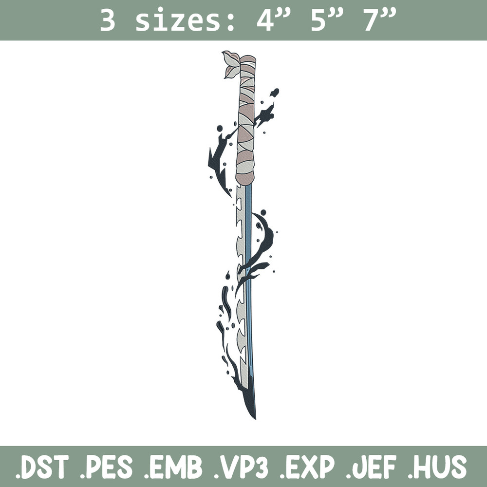 Inosuke sword Embroidery Design, Demon slayer Embroidery, Embroidery File, Anime Embroidery,Anime shirt,Digital download.jpg