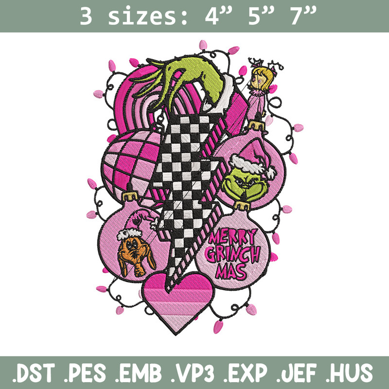 Merry grinchmas Embroidery Design, Grinch Embroidery, Embroidery File, Chrismas Embroidery, Anime shirt,Digital download.jpg