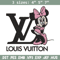 Minnie louis vuitton Embroidery Design, Lv Embroidery, Embroidery File, Disney Embroidery, Logo shirt, Digital download.jpg