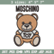 Moschino Kids Teddy logo Embroidery design, Moschino Embroidery, logo design, Embroidery File, Instant download..jpg