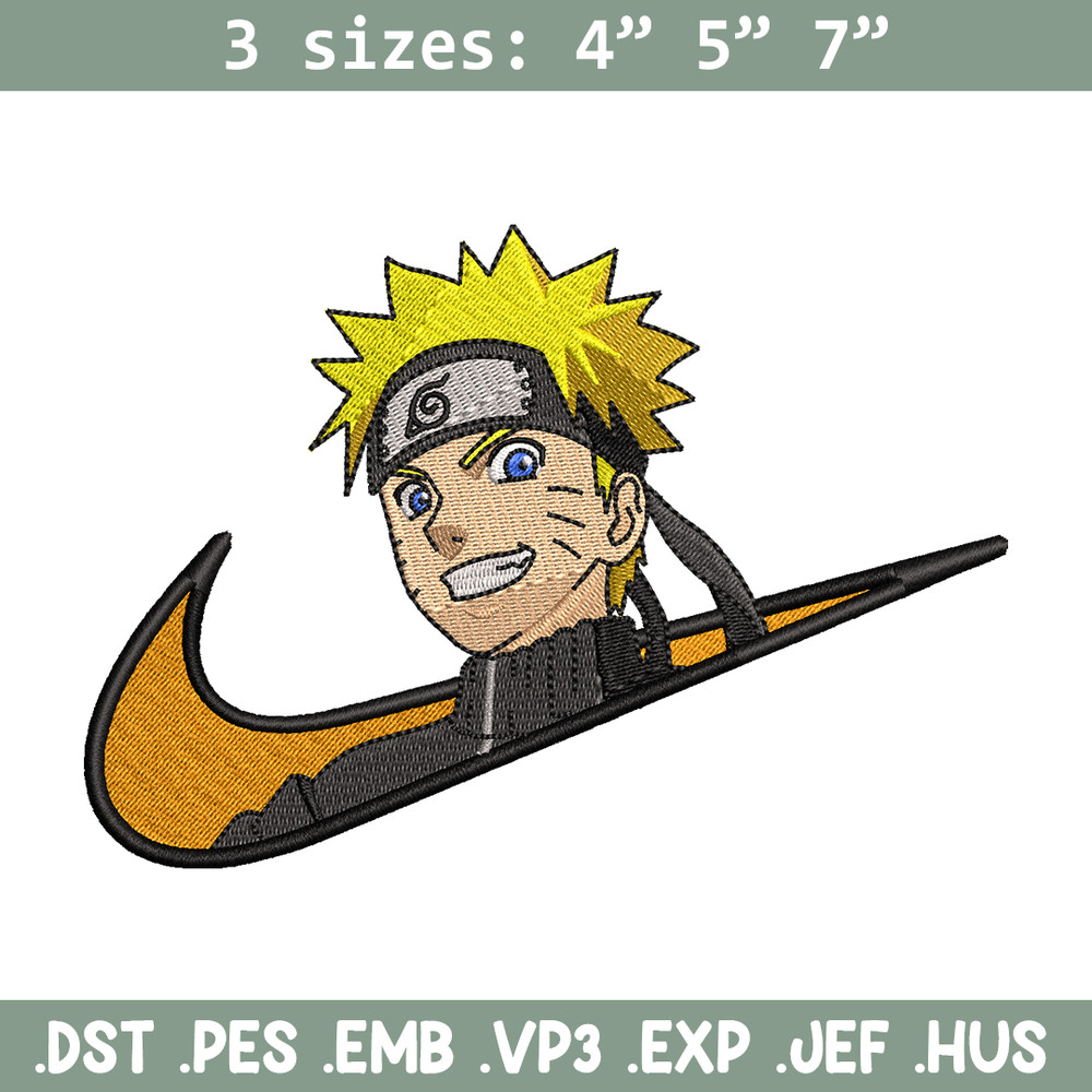 Naruto smile Nike embroidery design, Naruto embroidery, Nike design, anime design, anime shirt, Digital download.jpg