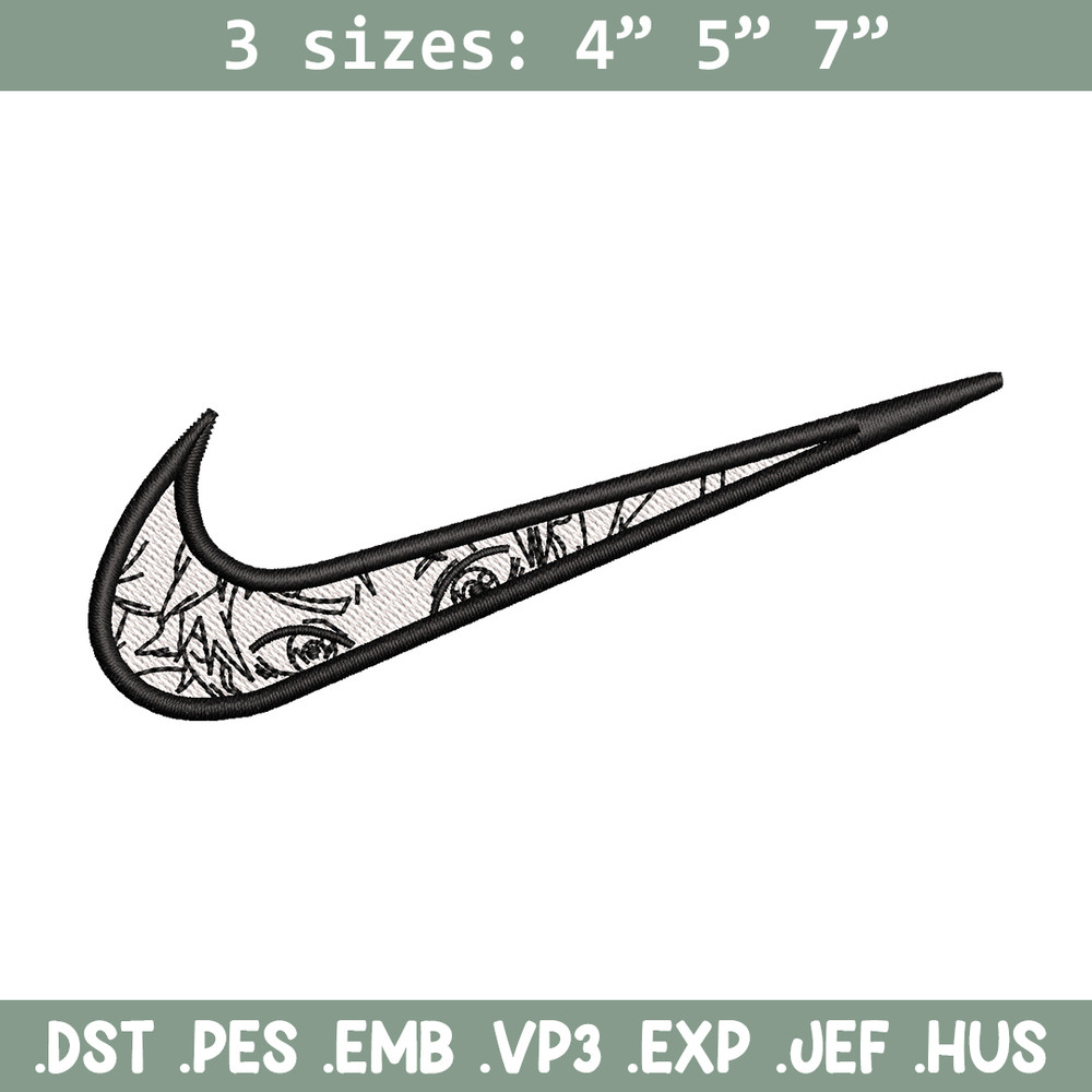 Nike anime eyes embroidery design, Anime embroidery, Nike design, Embroidery shirt, Embroidery file, Digital download.jpg