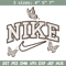 Nike butterfly embroidery design, logo embroidery, logo design, logo shirt, digital download.jpg