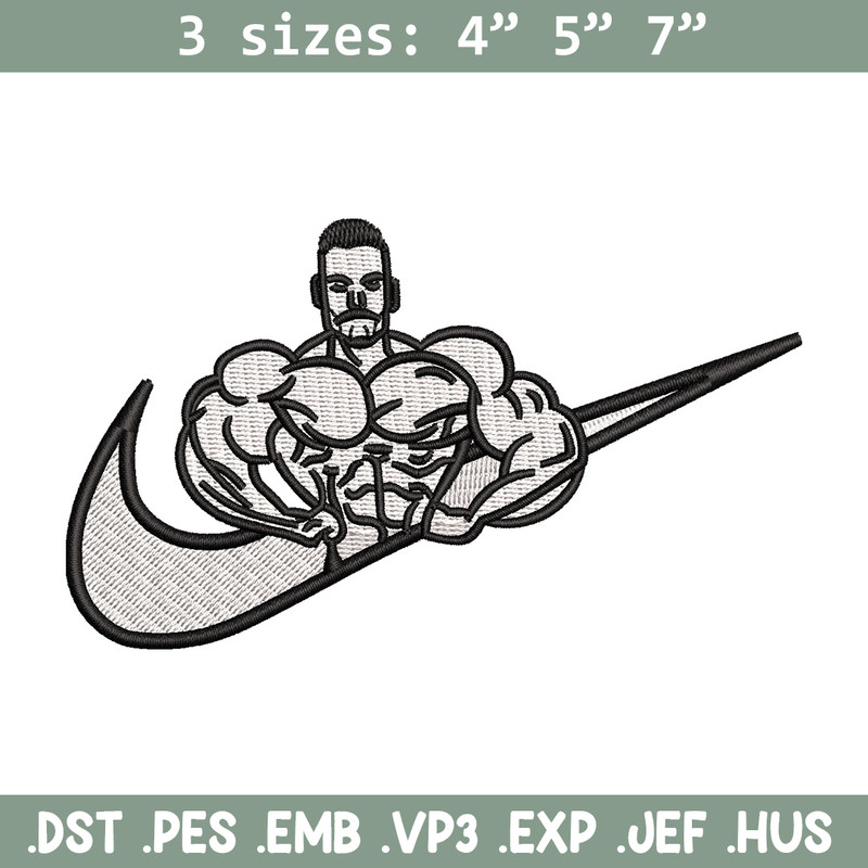 Nike chris embroidery design, Chris Bumstead embroidery, Nike design, Embroidery shirt, Embroidery file,Digital download.jpg