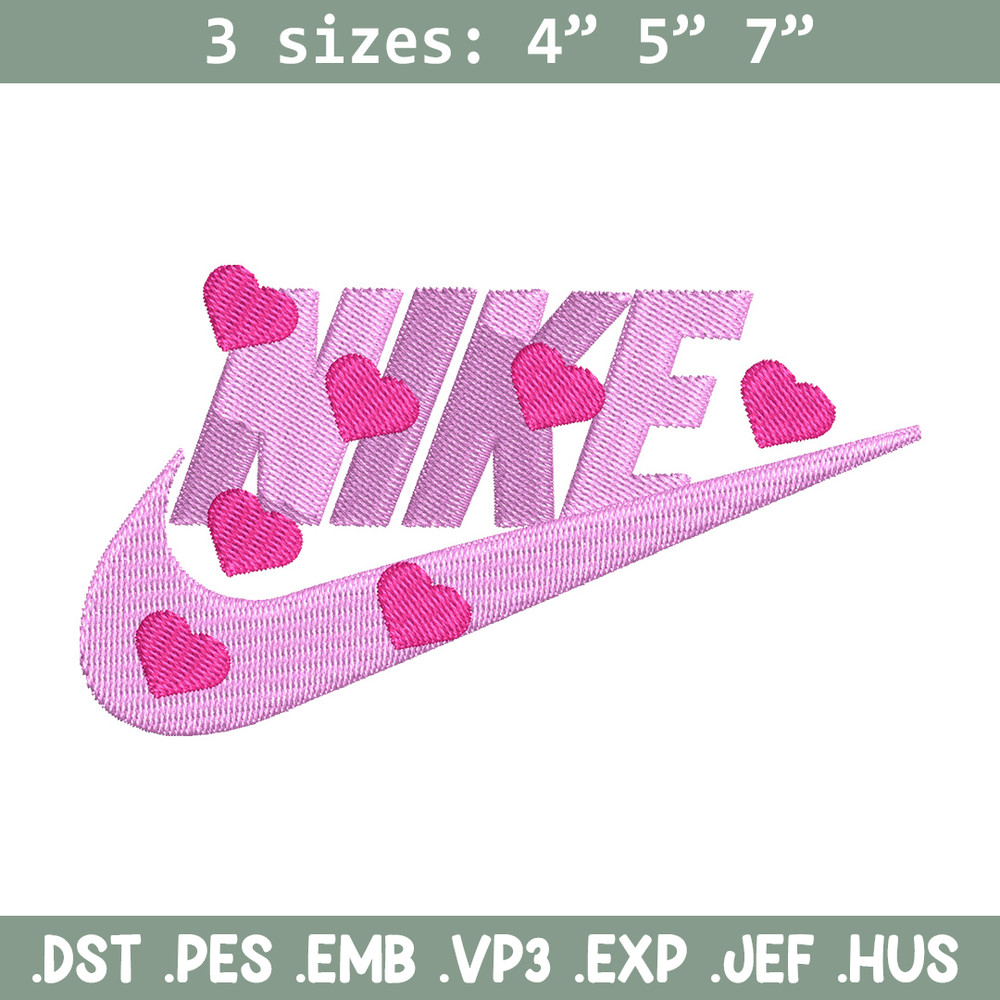 Nike heart embroidery design, Nike embroidery, Nike design, Embroidery shirt, Embroidery file, Digital download.jpg