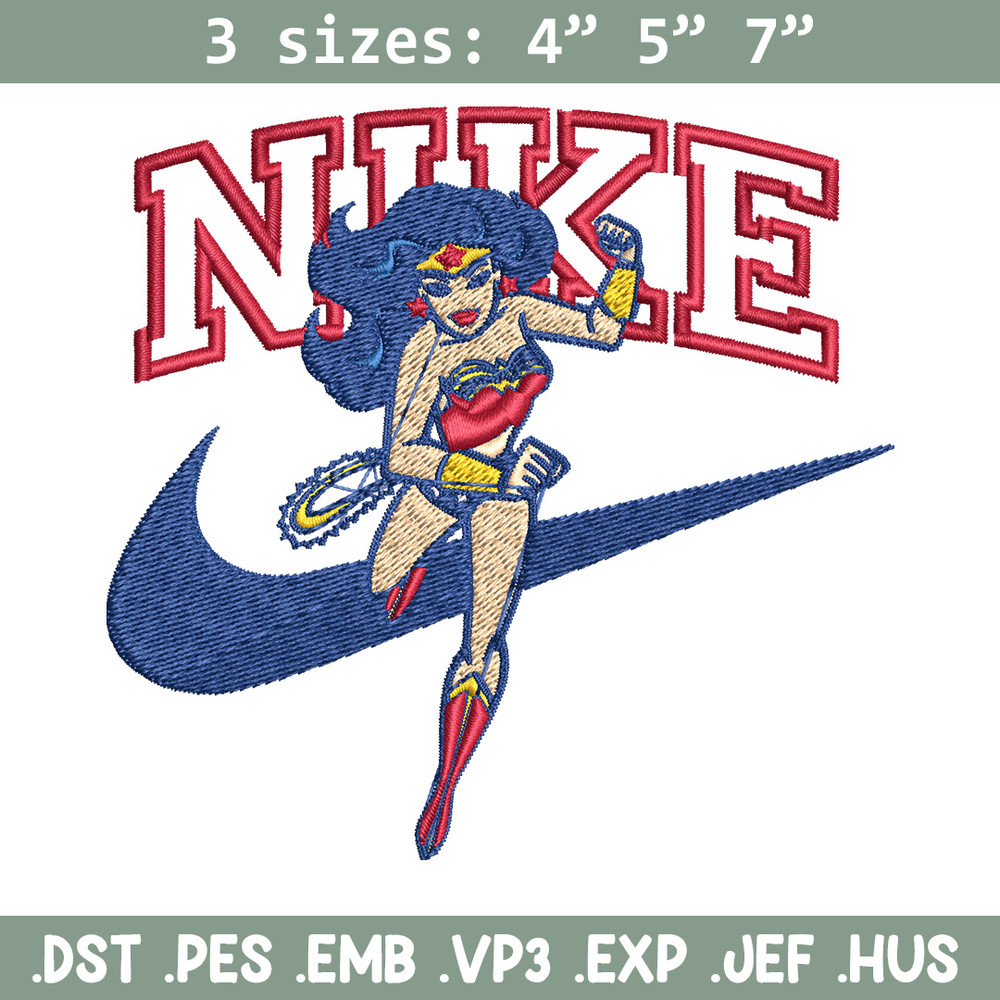 Nike wonder woman Embroidery Design, Brand Embroidery, Nike Embroidery, Embroidery File, Logo shirt,Digital download.jpg
