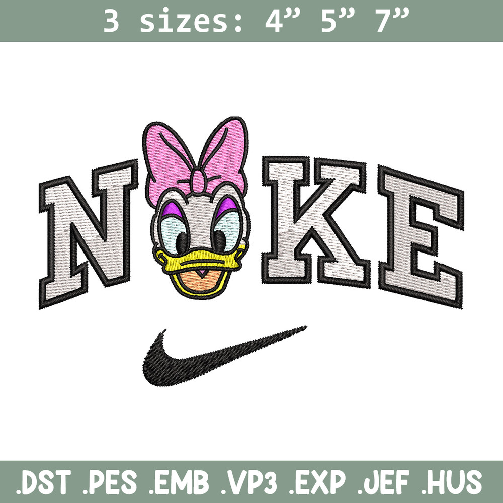 Nike x daisy embroidery design, Daisy embroidery, Nike design, Embroidery shirt, Embroidery file, Digital download.jpg
