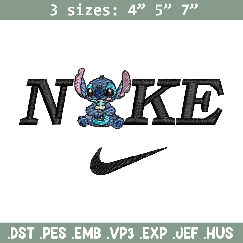 Nike x stitch embroidery design, Stitch embroidery, Nike design, Embroidery shirt, Embroidery file, Digital download.jpg