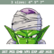 Piccolo Peeker Embroidery Design, Dragonball Embroidery, Embroidery File, Anime Embroidery, Anime shirt,Digital download.jpg
