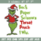 Rock Paper Scissors Throat Punch Grinch Embroidery design, Grinch Christmas Embroidery, Grinch design, Digital download..jpg