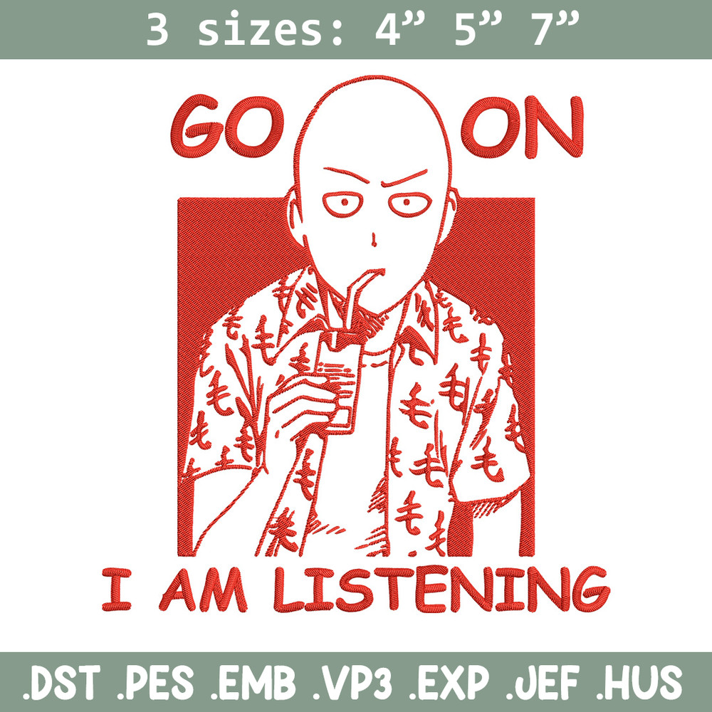 Saitama box Embroidery Design, One punch man Embroidery, Embroidery File, Anime Embroidery,Anime shirt,Digital download.jpg