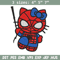 Spiderman Hellokitty Embroidery design, Hellokitty Embroidery, cartoon design, Embroidery File, Digital download..jpg